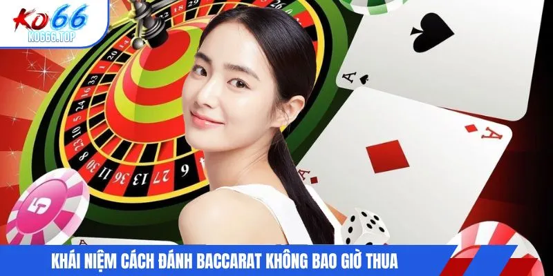 Khái niệm cách đánh baccarat không bao giờ thua